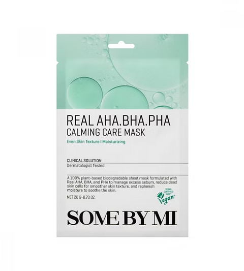 SOME BY MI Real AHA BHA PHA Calming Care Mask (1Pc)