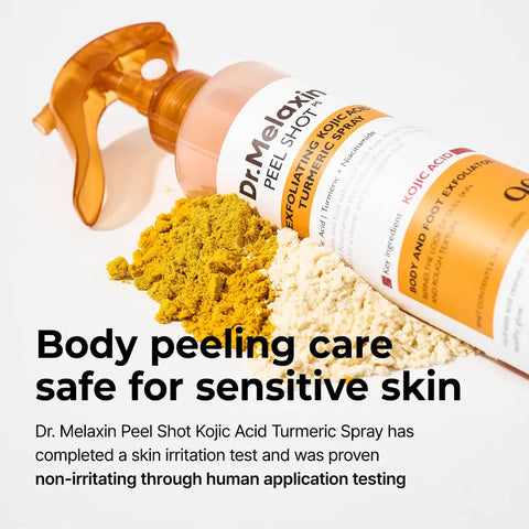 Dr.Melaxin Peel Shot Exfoliating Kojic Acid Turmeric Spray 200ml