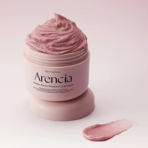 Arencia Fresh Rosehip Rice Mochi Cleanser 120g