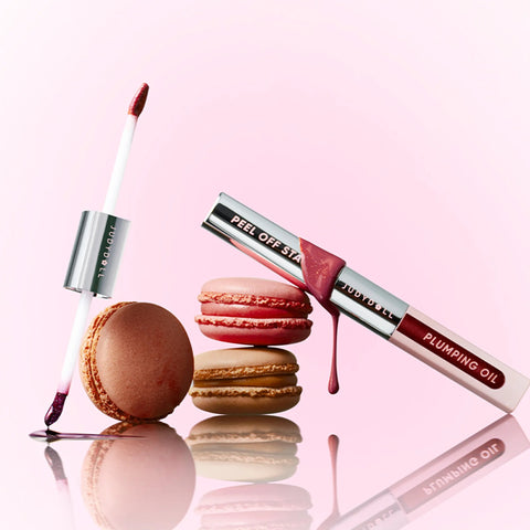 Judydoll Peel Off Stain & Plumping Oil Duo - #01 Rosy Pearl