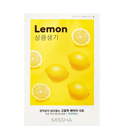 Missha Airy Fit Sheet Mask Lemon (1Pc)
