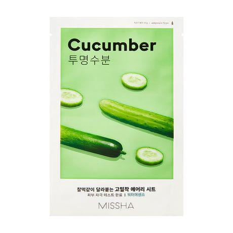 Missha Airy Fit Sheet Mask Cucumber (1Pc)