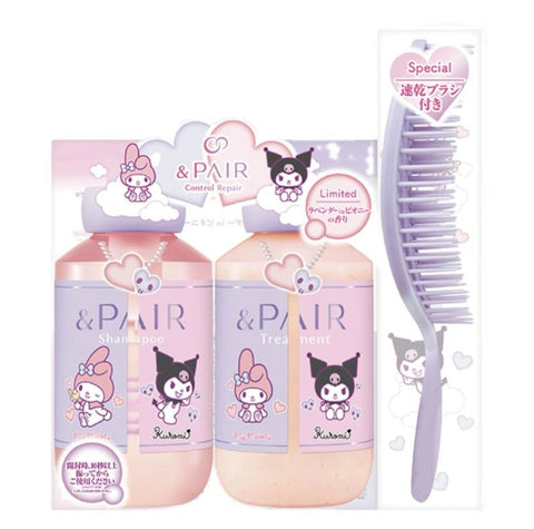 &PAIR Control Repair Shampoo Treatment My Melody and Kuromi Limited Edition (440mlx2)