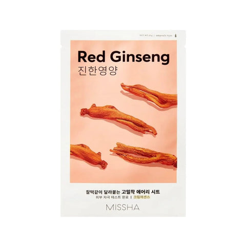 Missha Airy Fit Sheet Mask Red Ginseng (1Pc)