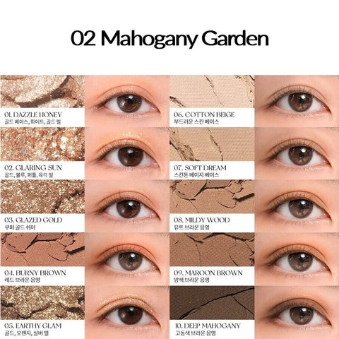 rom&nd Better Than Palette #02 Mahogany Garden