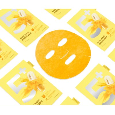 Numbuzin 5+ Vitamin Spotlight Sheet Mask Box (4Pc)