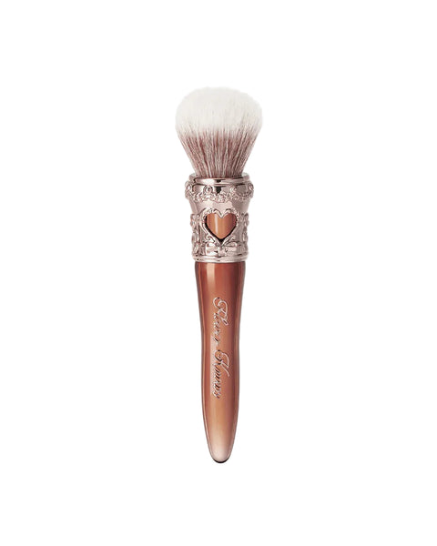 Flower Knows The Sweetie Bear Rounded Blush Brush Chocolate