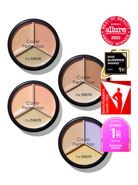 The Saem Cover Perfection Triple Pot Concealer